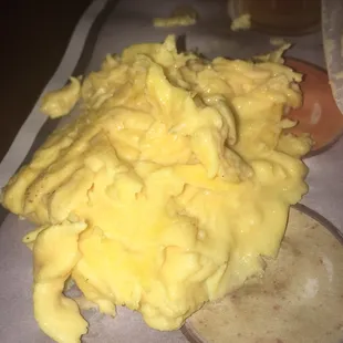 Moist and soggy eggs. Couldn't even eat them.