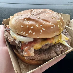 Double Bacon Quarter Pounder with Cheese