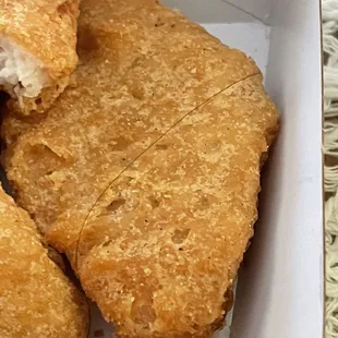 Hair in chicken nuggets  and they only gave me a $1 coupon for a ice cream cone