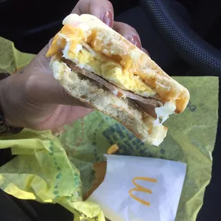 "Thank You " egg McMuffin meal