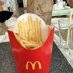 Large order of French Fries. Really?