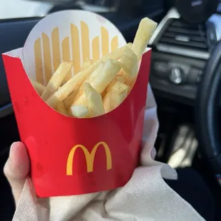 Pitiful amount of fries