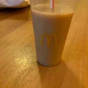 The offending, iced latte