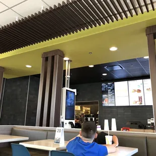 sushi and sashimi, interior