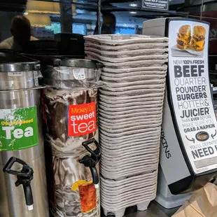 To go trays