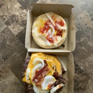 I ordered a quarter pounder with cheese and bacon
