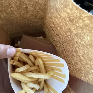 "Large" french fries