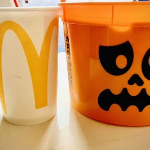Kids meal boo bucket