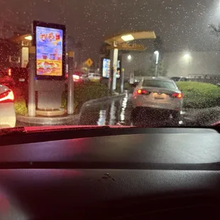 This drunk driver held up the line.