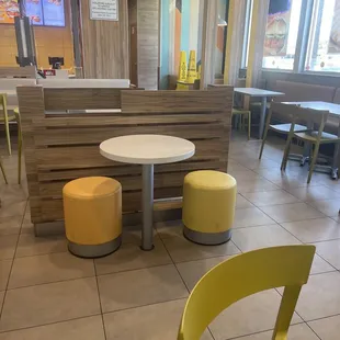 Another caution cone in the corner