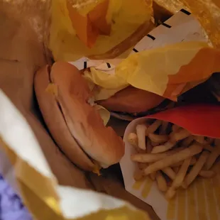 Both cheese burgers hard as rock . I mean how can u even send this out. I knew I shouldn&apos;t have got this  I&apos;m done with McDonald&apos;s