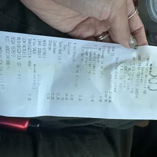 Check your receipts because they up charge you. Where's the extra dollar at!