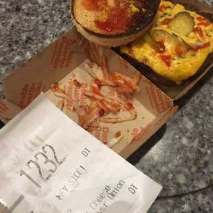 a half eaten pizza and a half eaten pizza