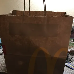 I guess even mcdonalds has bags like this