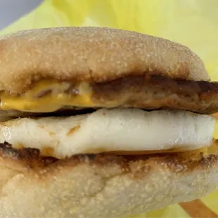 Sausage &amp; Egg McMuffin