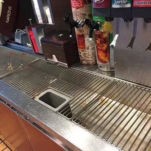 the inside of a restaurant