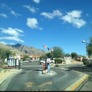 sushi and sashimi, outside