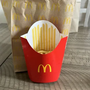 Large fry?? Definitely not!