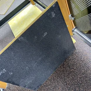 a close up of the door of a bus
