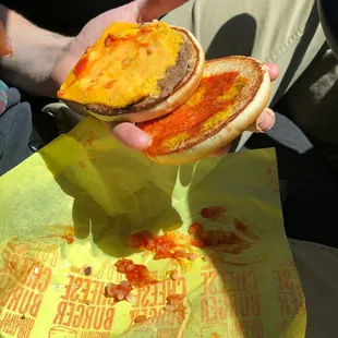2 Cheeseburger Meal with extra onions