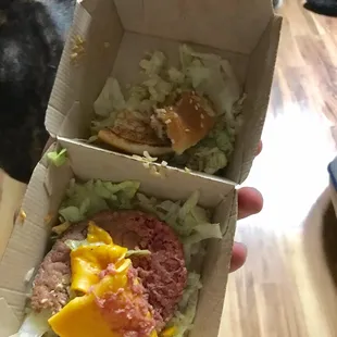 Let&apos;s just put it this way.. check your patty before you eat it.