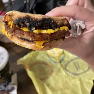 Seriously McDonalds! Burnt bun