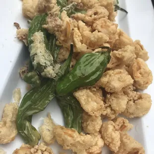 Fried calamari