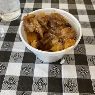 Peach Cobbler!