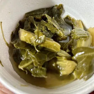 Collard greens. I want more.