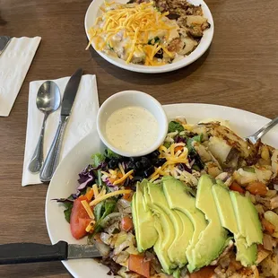 Chicken ranchero plate