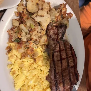 Steak and Eggs