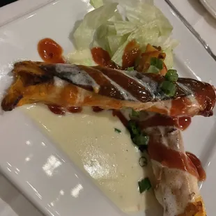 Duck Confit & Sw Egg Roll