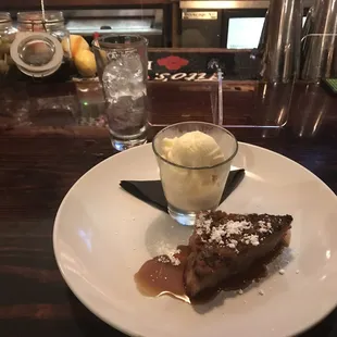 High Rise Donut Bourbon Bread Pudding