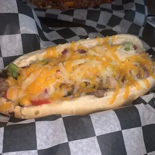 Philly Cheesesteak. Excellent. Enjoy!!!