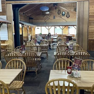 A small part of the dining room