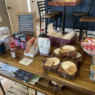 Local items for purchase