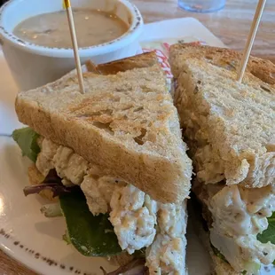 Chicken salad sandwich