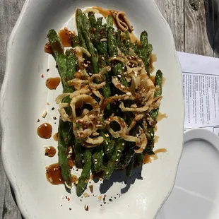 Crispy Green Beans appetizer