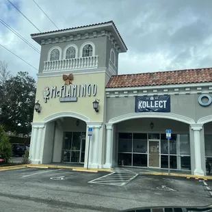 Front of building
