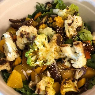 a bowl of food