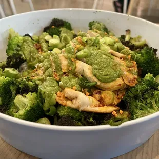 Chicken and Broccoli