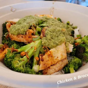 Chicken &amp; Broccoli ($18)