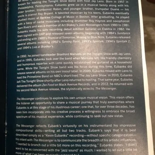 Here for the Eubanks concert