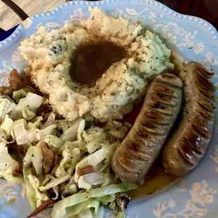 Irish Bangers and Mash