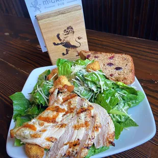 Lunch Chicken Caesar Salad.
Part of our 8 for $8 lunch menu available Tues-Friday 11-3.