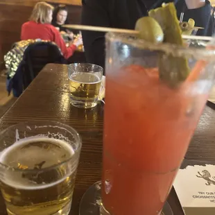 House made Bloody Mary mix, very tasty