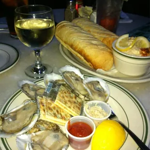 Oysters on the Half Shell