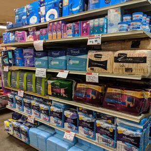 Adult pads, Underwear, diapers and guards 50% less thank retail at McGary&apos;s