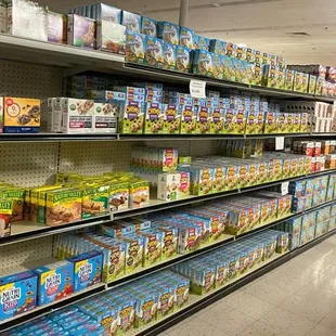 cereal , bars and  breakfast food