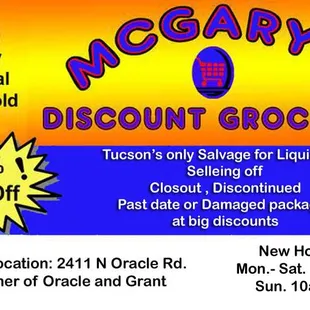 our new address and hours
